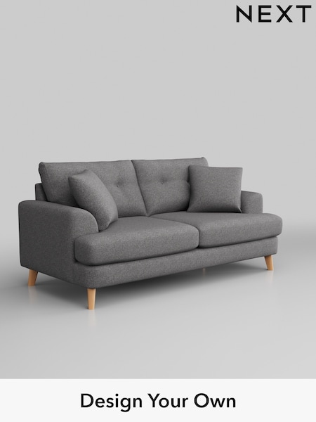 Studio Chenille/Mid Grey Parker Buttoned Back (W45003) | £1,275