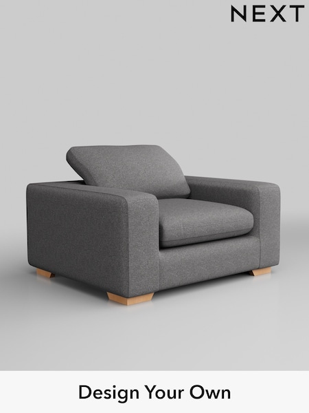 Studio Chenille/Mid Grey N Premium The Snuggle Grand (W45004) | £1,275