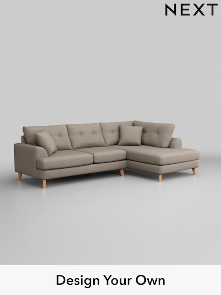 Studio Chenille/Mid Natural Parker Buttoned Back (W45008) | £2,150