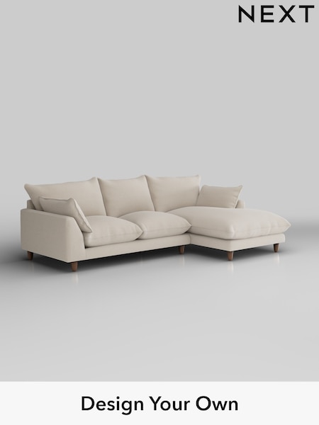 Studio Chenille/Oyster Noa Deep Relaxed Sit (W45010) | £1,750