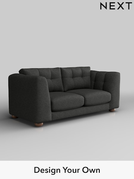 Tweedy Blend Easy Clean/Charcoal Grey Jasmine (W45018) | £1,275
