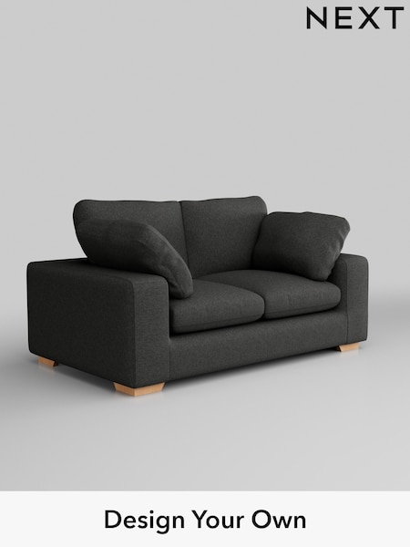 Tweedy Blend Easy Clean/Charcoal Grey N Premium The Snuggle Grand (W45026) | £1,599