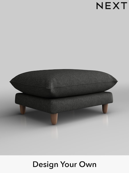 Tweedy Blend Easy Clean/Charcoal Grey Noa Deep Relaxed Sit (W45027) | £425