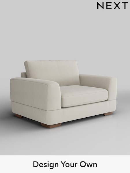 Relaxed Linen Look/Oyster Clayton (W45030) | £950
