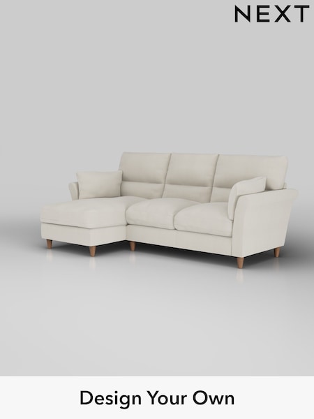 Relaxed Linen Look/Oyster Hartley Highback Relaxed Sit (W45031) | £1,950