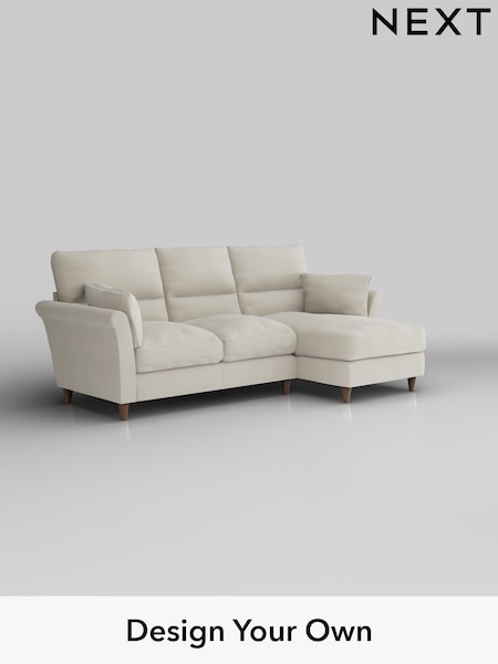 Relaxed Linen Look/Oyster Hartley Highback Relaxed Sit (W45031) | £1,950