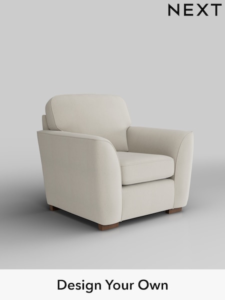 Relaxed Linen Look/Oyster Malvern (W45038) | £625