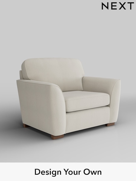 Relaxed Linen Look/Oyster Malvern (W45038) | £725