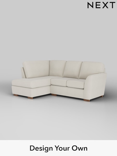 Relaxed Linen Look/Oyster Malvern (W45038) | £1,350