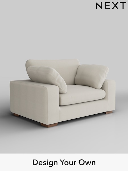 Relaxed Linen Look/Oyster N Premium The Snuggle Grand (W45041) | £1,599