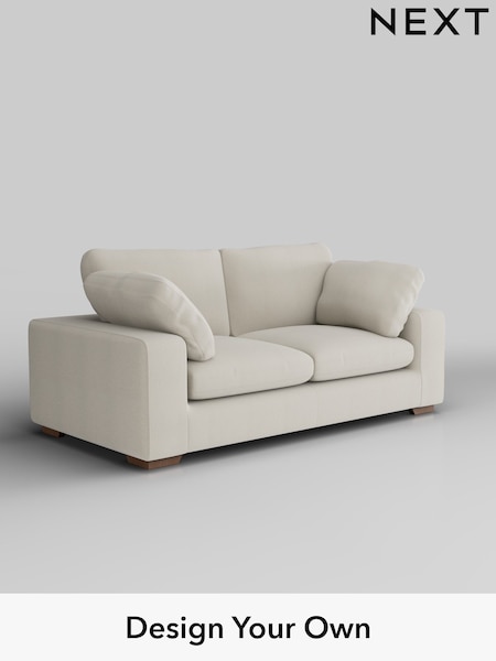 Relaxed Linen Look/Oyster N Premium The Snuggle Grand (W45041) | £1,799