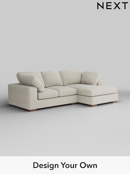 Relaxed Linen Look/Oyster N Premium The Snuggle Grand (W45041) | £2,575