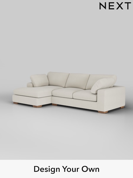 Relaxed Linen Look/Oyster N Premium The Snuggle Grand (W45041) | £2,675