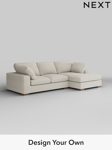 Relaxed Linen Look/Oyster N Premium The Snuggle Grand (W45041) | £2,675