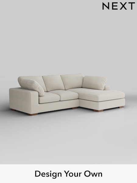 Relaxed Linen Look/Oyster N Premium The Snuggle Grand (W45041) | £2,650