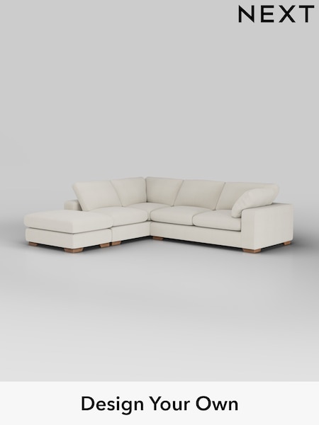 Relaxed Linen Look/Oyster N Premium The Snuggle Grand (W45041) | £3,499