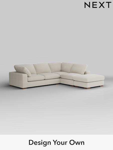 Relaxed Linen Look/Oyster N Premium The Snuggle Grand (W45041) | £3,499