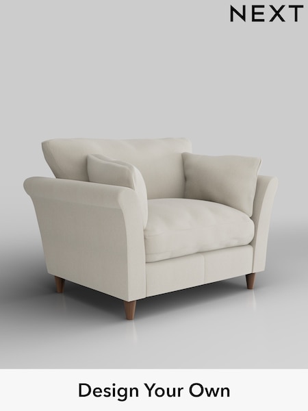 Relaxed Linen Look/Oyster Hartley Relaxed Sit (W45044) | £925