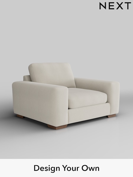 Relaxed Linen Look/Oyster Houghton Deep Sit (W45045) | £975