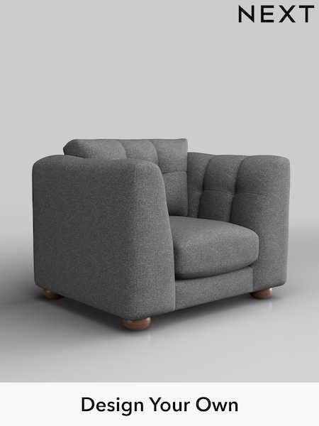 Studio Chenille/Mid Grey Jasmine (W45053) | £950