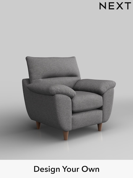 Studio Chenille/Mid Grey Elliot Highback (W45054) | £550