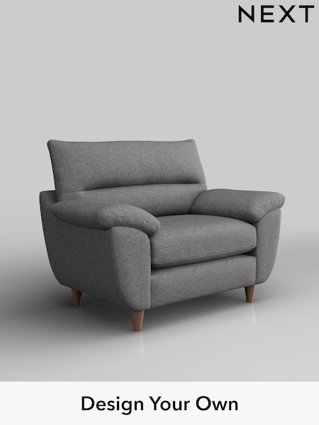 Studio Chenille/Mid Grey Elliot Highback (W45054) | £650