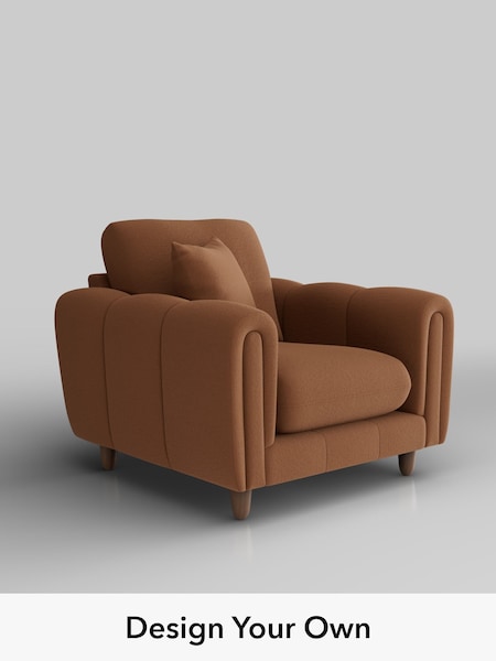 Ripple Chenille/Mid Rust Brown Odella (W45056) | £875