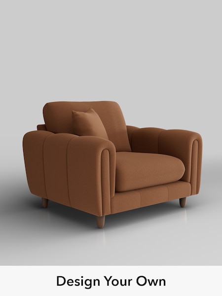 Ripple Chenille/Mid Rust Brown Odella (W45056) | £975