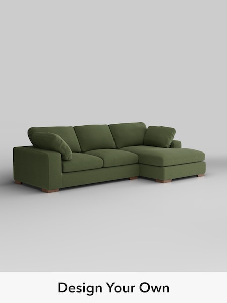 Ripple Chenille/Mid Moss Green N Premium The Snuggle Grand (W45057) | £2,675
