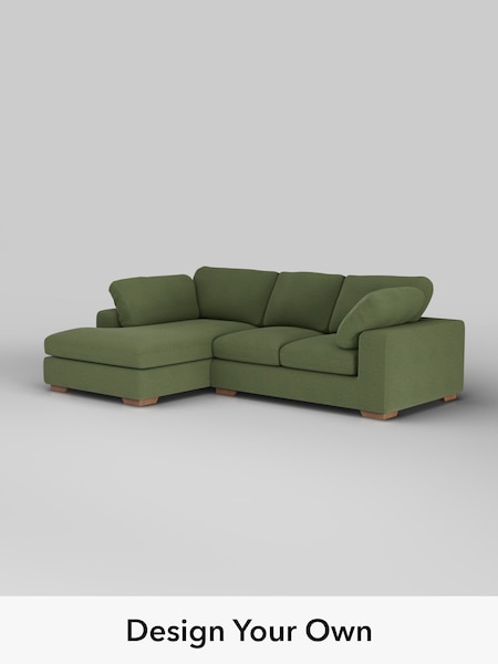 Ripple Chenille/Mid Moss Green N Premium The Snuggle Grand (W45057) | £2,650