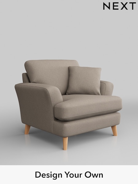 Studio Chenille/Mid Natural Conway Relaxed Sit (W45062) | £750