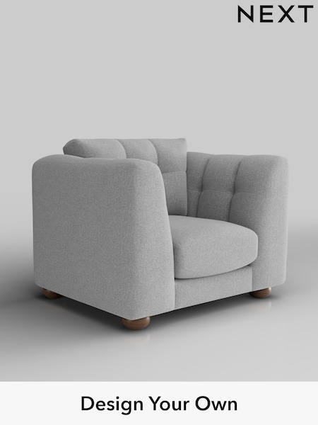 Tweedy Blend Easy Clean/Light Silver Grey Jasmine (W45071) | £975