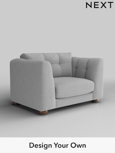 Tweedy Blend Easy Clean/Light Silver Grey Jasmine (W45071) | £1,075
