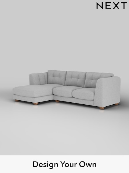 Tweedy Blend Easy Clean/Light Silver Grey Jasmine (W45071) | £1,975