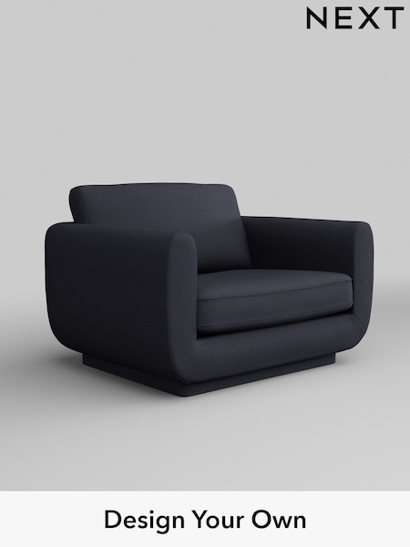 Tweedy Blend Easy Clean/Dark Slate Blue N Premium Pia (W45072) | £1,025