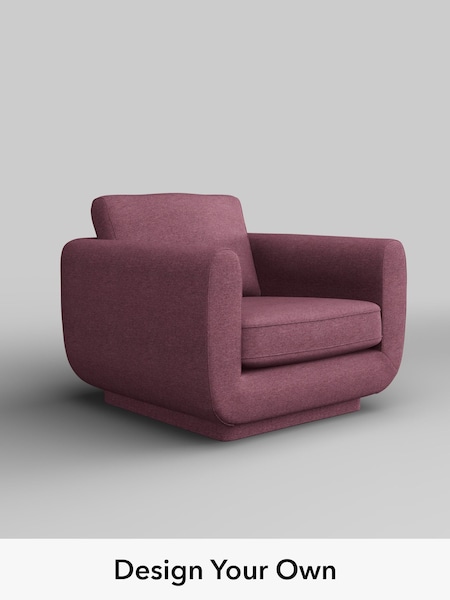 Tweedy Blend Easy Clean/Mid Mulberry Purple N Premium Pia (W45074) | £925