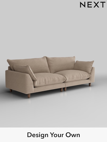 Tweedy Blend Easy Clean/Light Dove Natural Noa Deep Relaxed Sit (W45076) | £1,275