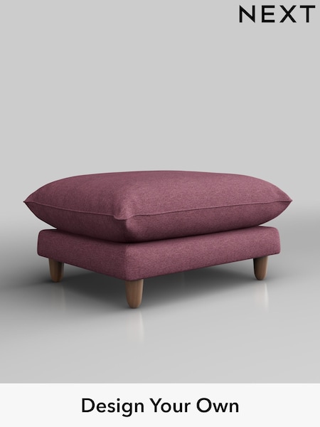 Tweedy Blend Easy Clean/Mid Mulberry Purple Noa Deep Relaxed Sit (W45077) | £425