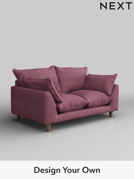 Tweedy Blend Easy Clean/Mid Mulberry Purple Noa Deep Relaxed Sit (W45077) | £975