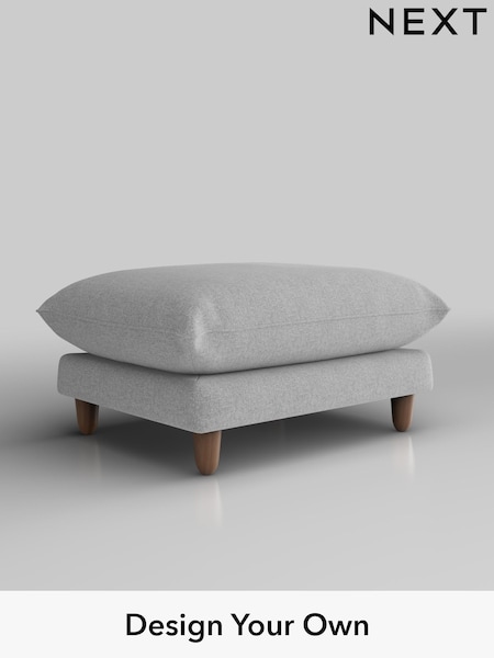 Tweedy Blend Easy Clean/Light Silver Grey Noa Deep Relaxed Sit (W45078) | £425