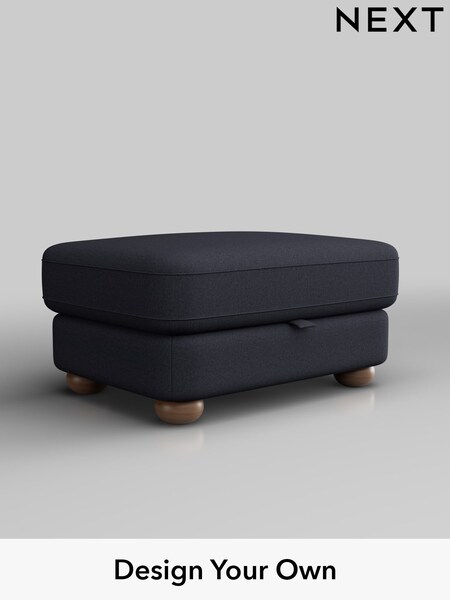 Tweedy Blend Easy Clean/Dark Slate Blue Jasmine (W45080) | £450