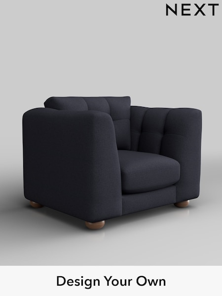 Tweedy Blend Easy Clean/Dark Slate Blue Jasmine (W45080) | £975