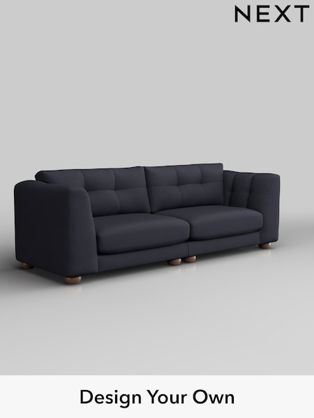 Tweedy Blend Easy Clean/Dark Slate Blue Jasmine (W45080) | £1,475