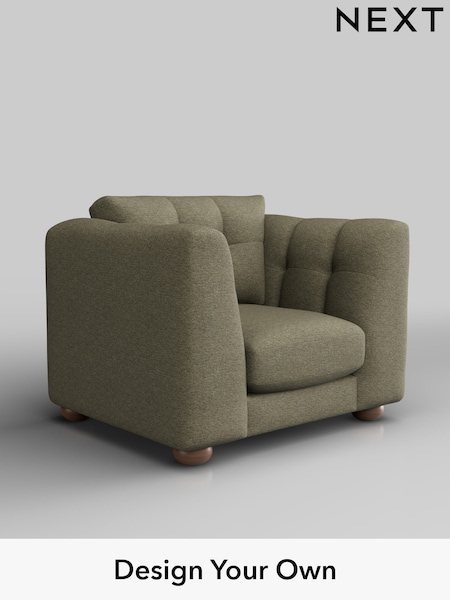 Tweedy Chenille/Mid Moss Green Jasmine (W45083) | £975