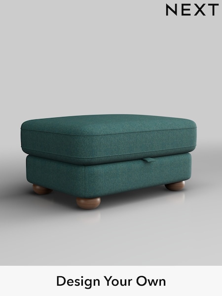 Tweedy Chenille/Dark Teal Green Jasmine (W45084) | £450