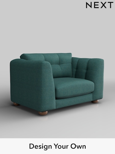 Tweedy Chenille/Dark Teal Green Jasmine (W45084) | £1,075