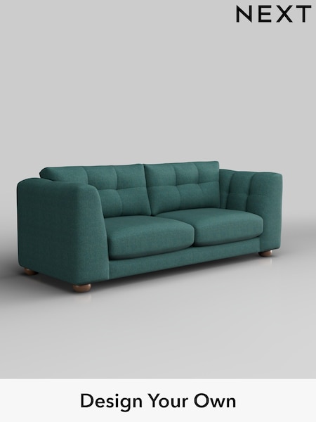 Tweedy Chenille/Dark Teal Green Jasmine (W45084) | £1,375