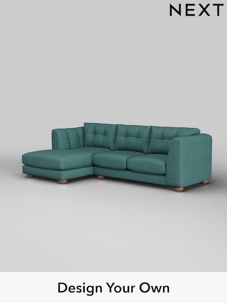 Tweedy Chenille/Dark Teal Green Jasmine (W45084) | £1,975
