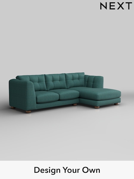 Tweedy Chenille/Dark Teal Green Jasmine (W45084) | £1,975