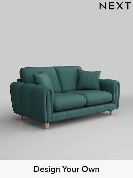 Tweedy Chenille/Dark Teal Green Odella (W45088) | £1,175